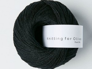 Włóczka  Knitting For Olive Pure Silk coal