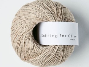 Włóczka  Knitting For Olive Pure Silk powder