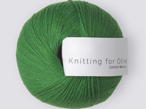 Włóczka  Knitting For Olive  Cotton Merino Clover Green
