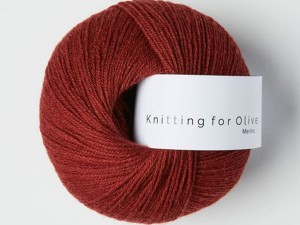 Włóczka  Knitting For Olive Merino cherry claret