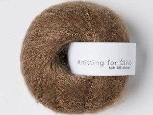 Włóczka  Knitting For Olive Soft Silk Mohair bark