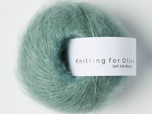 Włóczka  Knitting For Olive Soft Silk Mohair dusty aqua