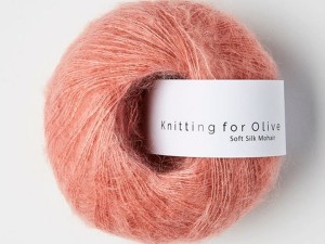 Włóczka  Knitting For Olive Soft Silk Mohair flamingo