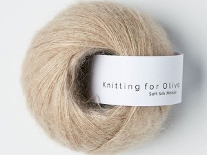 Włóczka  Knitting For Olive Soft Silk Mohair powder