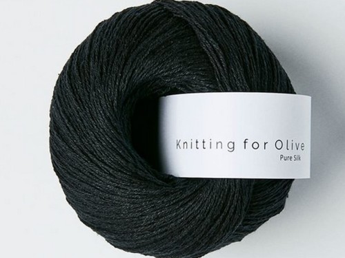 Włóczka  Knitting For Olive Pure Silk coal