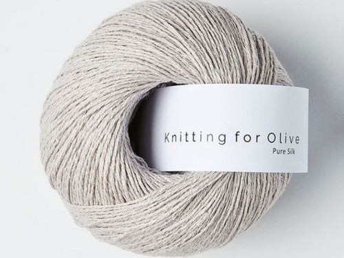 Włóczka  Knitting For Olive Pure Silk haze