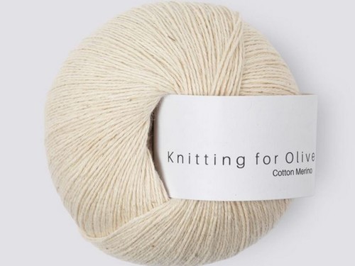 Włóczka  Knitting For Olive  Cotton Merino Undyed