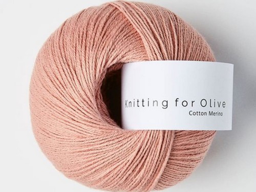 Włóczka  Knitting For Olive  Cotton Merino Rhubarb Rose