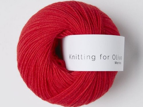 Włóczka  Knitting For Olive Merino red currant