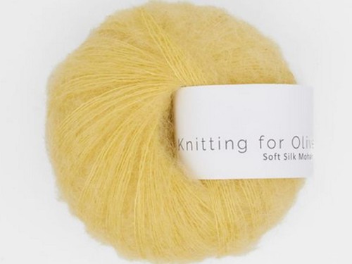 Włóczka  Knitting For Olive Soft Silk Mohair butter cup