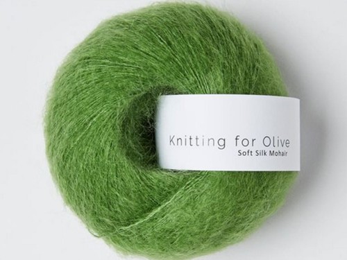Włóczka  Knitting For Olive Soft Silk Mohair clover green
