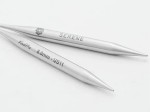 Druty metalowe długie 6.00 mm do łączenia z żyłką MINDFUL  KnitPro