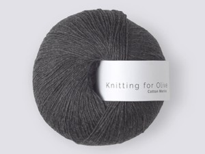 Włóczka  Knitting For Olive  Cotton Merino Thunder Cloud