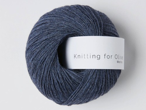 Włóczka  Knitting For Olive Merino blue whale