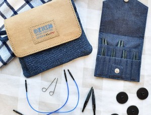 Zestaw drutów MINI KnitPro  Indigo Wood Denim 20645