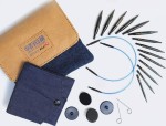Zestaw drutów MINI KnitPro  Indigo Wood Denim 20645