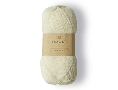 Włóczka Isager Alpaca 1  kol. E0 natural