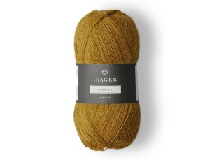 Włóczka Isager Alpaca 1  kol. 3 musztardowy