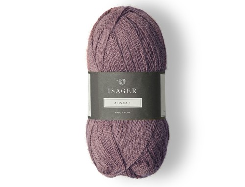 Włóczka Isager Alpaca 1  kol.52 lawendowa śliwka