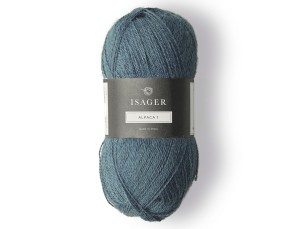 Włóczka Isager Alpaca 1  kol.54 petrol