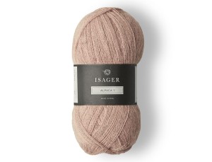 Włóczka Isager Alpaca 1  kol. 61 pudrowy róż