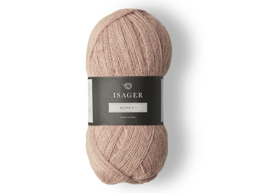 Włóczka Isager Alpaca 1  kol. 61 pudrowy róż