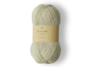 Włóczka Isager Alpaca 1  kol. E2s perłowy jasny szary