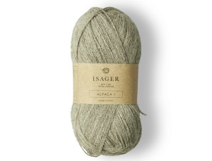 Włóczka Isager Alpaca 1  kol. E3s jasny szary