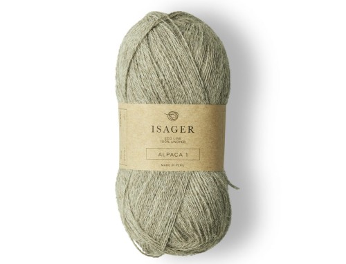Włóczka Isager Alpaca 1  kol. E3s jasny szary