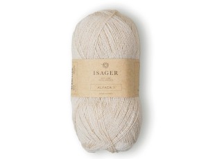 Włóczka Isager Alpaca 1  kol. E6s  naturalny beż