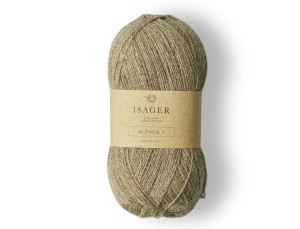 Włóczka Isager Alpaca 1  kol. E7s naturalny brąz