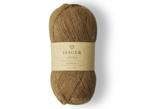 Włóczka Isager Alpaca 1  kol. E8s nugat