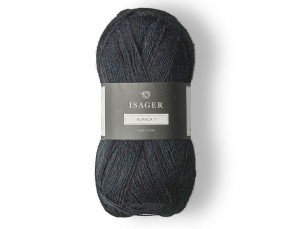 Włóczka Isager Alpaca 1  kol.midnight