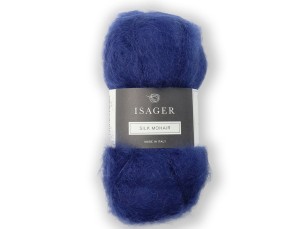 Włóczka Isager Silk Mohair  kol. 54 indygo