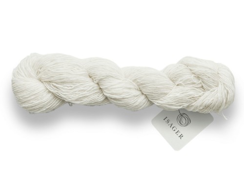 Włóczka Isager Tweed raw white
