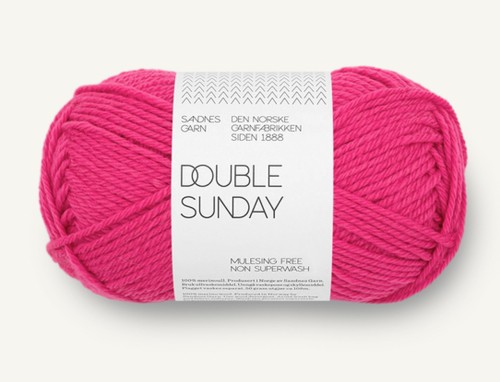 Włóczka Sandnes Garn Double Sunday 4518 hot pink