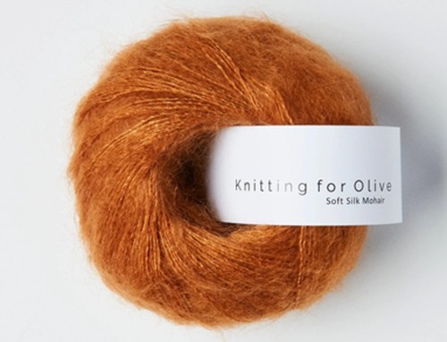 Włóczka  Knitting For Olive Soft Silk Mohair cooper