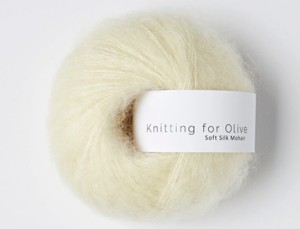 Włóczka  Knitting For Olive Soft Silk Mohair elderflower