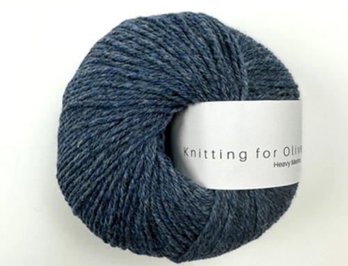 Włóczka  Knitting For Olive  Heavy Merino blue jeans