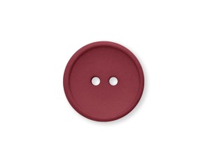 Guzik bawełniany  ISAGER 20 mm strawberry