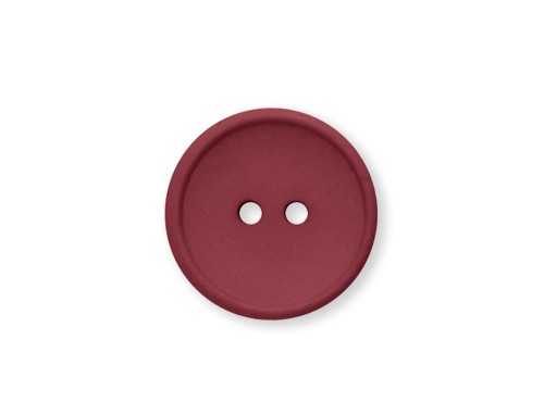 Guzik bawełniany  ISAGER 20 mm strawberry