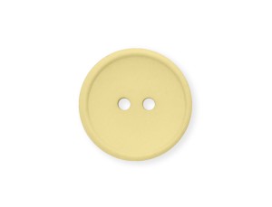 Guzik bawełniany  ISAGER 20 mm lemon