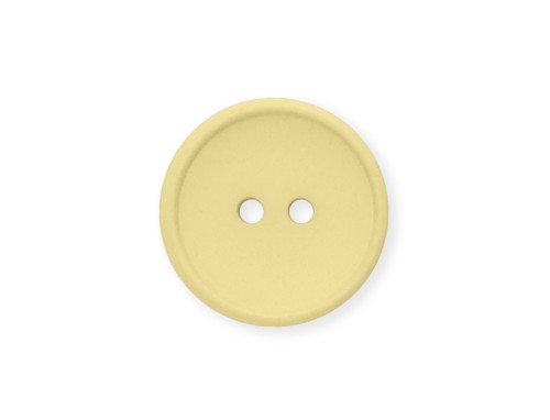Guzik bawełniany  ISAGER 20 mm lemon