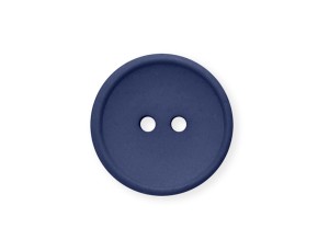 Guzik bawełniany  ISAGER 20 mm indygo
