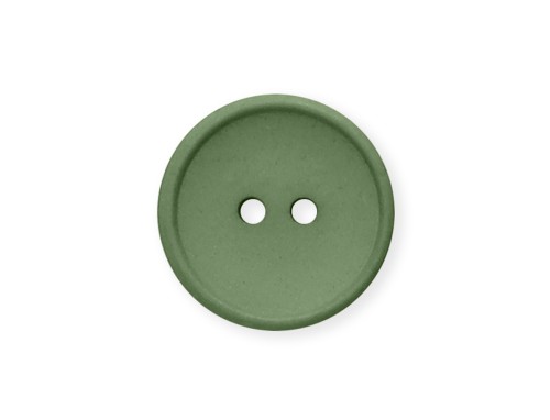 Guzik bawełniany  ISAGER 20 mm green tea