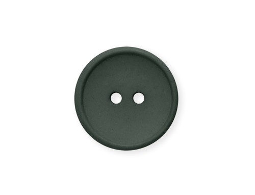 Guzik bawełniany  ISAGER 20 mm bottle green