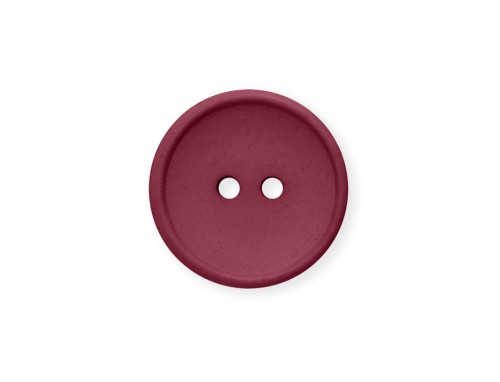 Guzik bawełniany  ISAGER 20 mm bordeaux