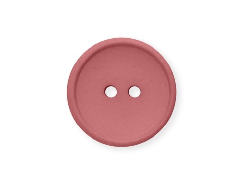 Guzik bawełniany  ISAGER 20 mm blush
