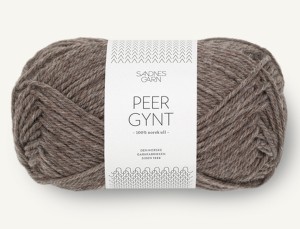 Włóczka Sandnes Garn Peer Gynt 2652 brązowy melanż