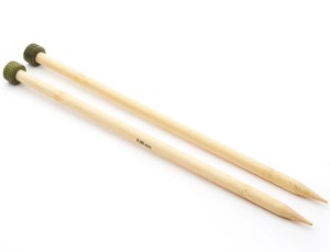 Druty drewniane proste Knit Pro Bamboo 30 cm 6.00 mm